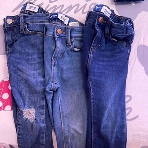 Bundle !!! Old Navy toddler rock star jeggings